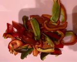 夏野菜と鶏胸肉の塩麹漬け焼き作り方2写真
