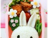 簡単にキャラ弁！ミッフィーちゃん♪作り方4写真