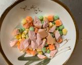 全てレンジ簡単中華風オイオムライス弁当作り方1写真