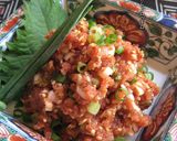 簡単危険【たらこ・鱈・豆腐のおじや】作り方1写真