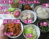 簡単危険【たらこ・鱈・豆腐のおじや】作り方3写真