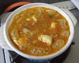 簡単危険【たらこ・鱈・豆腐のおじや】作り方18写真