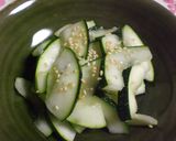 野菜をどうぞ♪ズッキーニの昆布茶漬け♪作り方3写真