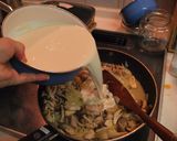 米粉&豆乳deチキンきのこグラタン作り方3写真