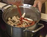 ワイン風味のきのこストロガノフ作り方2写真
