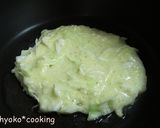 肉味噌風ソースの、ふわふわお好み焼き作り方2写真