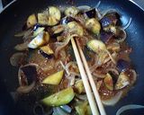 肉味噌使って麻婆茄子風作り方5写真