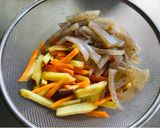にんじんとサツマイモのお豆腐クリーム和え作り方1写真