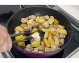 鶏肉とじゃがいものシーザーソース★動画★作り方13写真
