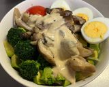 鶏もも肉のマヨだれサラダボウル作り方6写真