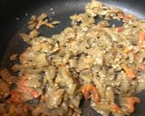 惣菜炒飯●きんぴらごぼうのチャーハン作り方1写真