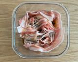 レンジで簡単！茄子と豚肉のぶっかけうどん作り方2写真