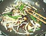 ５分でパパッと♪キノコ丼作り方3写真