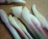 ＊箸やすめ＊葉しょうがの甘酢漬け作り方1写真