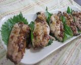 健脳食♡鰯（秋刀魚）の肉味噌のっけ作り方5写真
