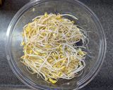 焼き肉屋レベル‼癖になる豆もやしナムル作り方1写真