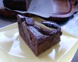 洋ナシのチョコケーキ作り方7写真