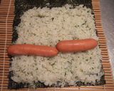 オリーブオイル風味のHOTなサラダ寿司作り方4写真