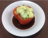 ★パプリカの肉詰め★(✿ฺ´∀`✿ฺ)作り方4写真