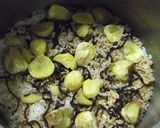 《圧力鍋で》めちゃうま！栗豚おこわ作り方5写真