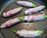 豚オクラ巻きの大根おろしあえ♪作り方1写真