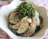 加熱なし簡単♪茄子の梅マヨポン♬作り方4写真