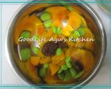 南瓜のキューピー肉味噌和え作り方1写真