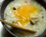 冷ご飯で♪簡単カルボナーラ風リゾット　作り方7写真