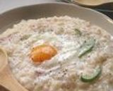 冷ご飯で♪簡単カルボナーラ風リゾット　作り方10写真
