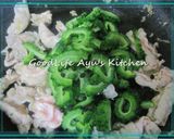 ゴーヤと豚肉の塩レモン炒め☆彡作り方3写真