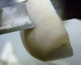 緑のつくね蕪スープ作り方4写真