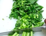 緑のつくね蕪スープ作り方5写真