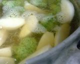緑のつくね蕪スープ作り方18写真