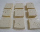 豆腐のごま油揚げ そぼろあんかけソース作り方1写真