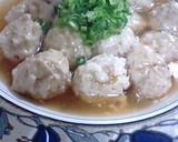 ＊夕飯＊蓮根たっぷり鶏肉だんごのあんかけ作り方4写真