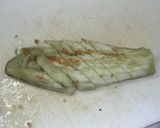 焼きナスのクリームチーズはさみ作り方1写真