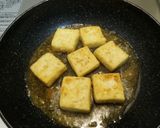豆腐のごま油揚げ そぼろあんかけソース作り方6写真
