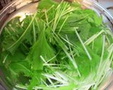 水菜と生ハムのピザ風じゃがもち作り方4写真