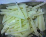 ウインナーとじゃがいもケチャップ炒め作り方1写真