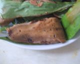 ばぁちゃんの味　茗荷の葉でおやつ作り方6写真