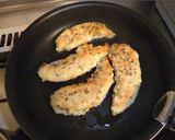 鶏ささみの、カリッとしっとりハーブ焼き作り方3写真