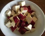 さつまいものカレー味さっぱりサラダ★作り方2写真