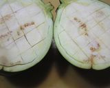 加茂なすの 味噌チーズ焼き作り方2写真