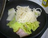 イタリアン風焼きうどん作り方1写真