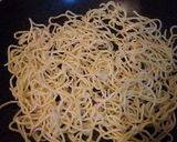 オイスターソースのねぎ豚焼きそば作り方1写真