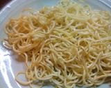 オイスターソースのねぎ豚焼きそば作り方2写真