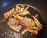 オイスターソースのねぎ豚焼きそば作り方5写真