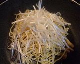 オイスターソースのねぎ豚焼きそば作り方6写真