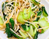 もやしと青梗菜の香味炒め作り方5写真
