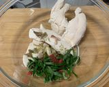 茹でささみ!梅肉大葉みょうが和え✨作り方2写真